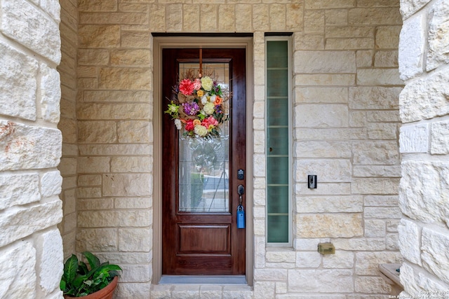 view of property entrance