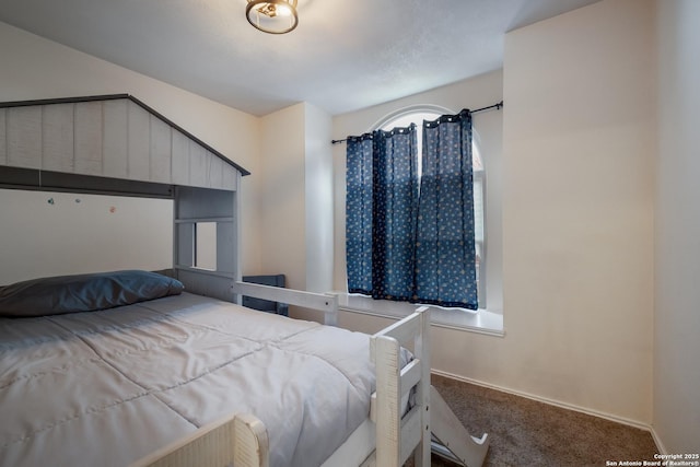 bedroom featuring carpet floors