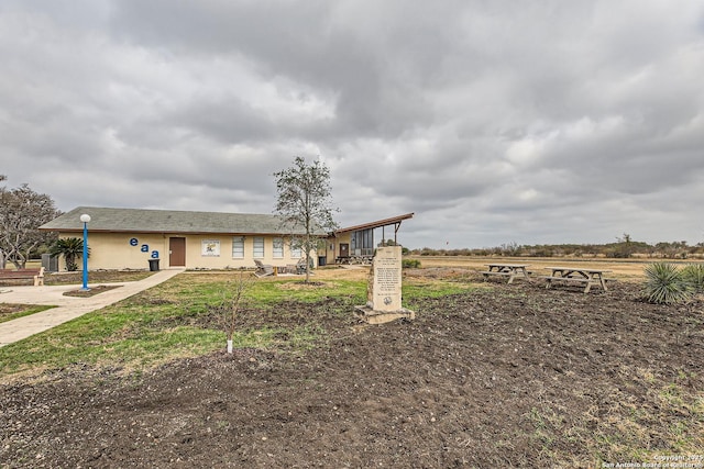 view of ranch-style home