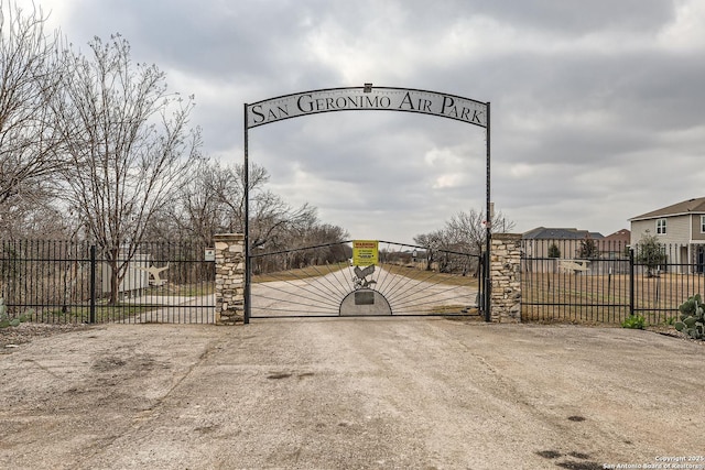 view of gate