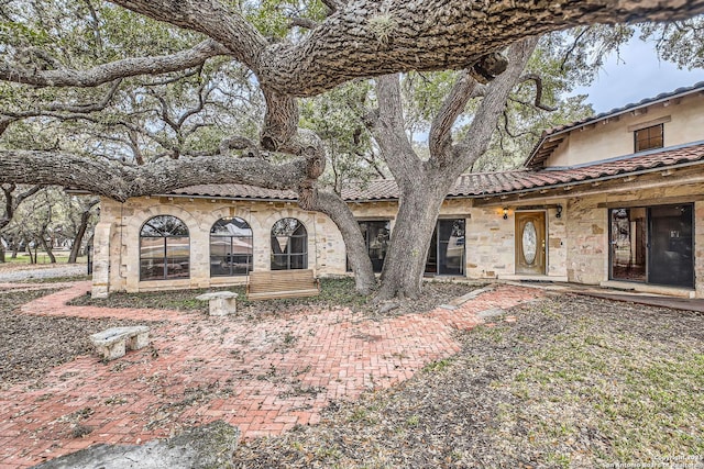 view of rear view of house