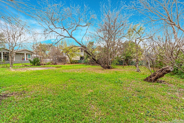 view of yard