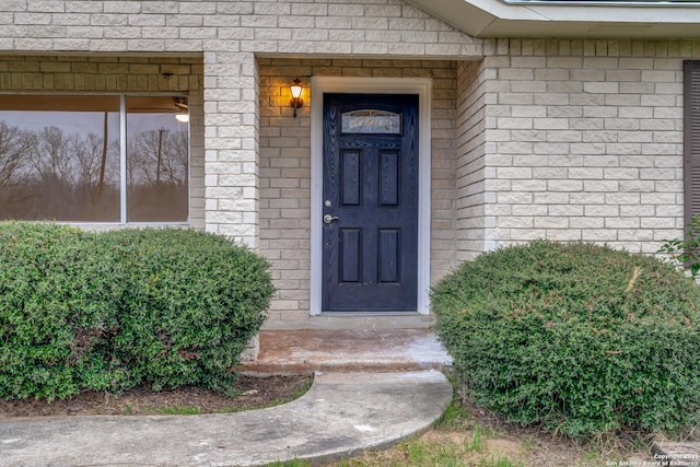 view of property entrance