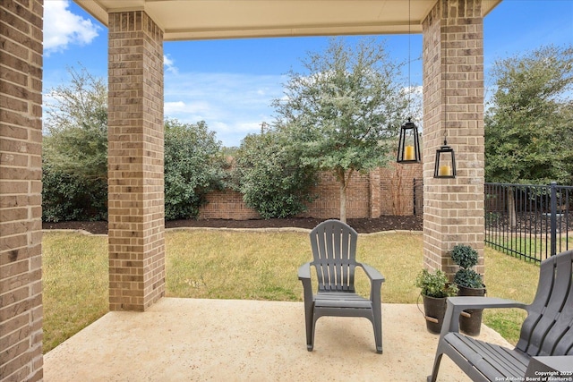 view of patio / terrace