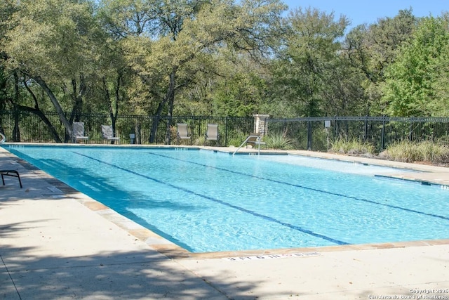 view of pool