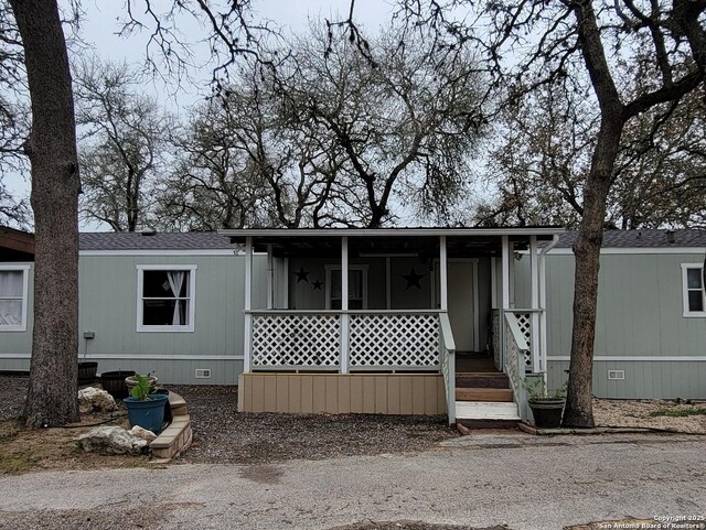 39 Post Oak Ln, Vernia, TX 78121 - view of manufactured / mobile home