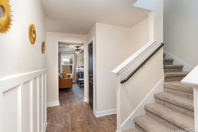 interior space featuring hardwood / wood-style flooring