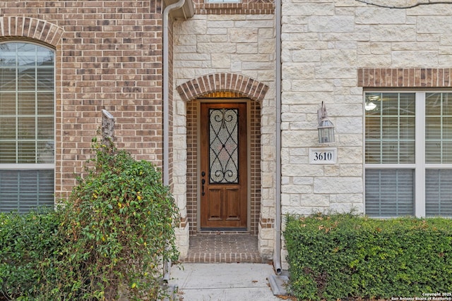 view of property entrance