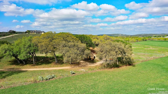 exterior space featuring a rural view