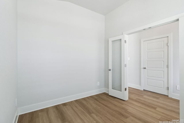 14603 Rainwater Trl, San Antonio, TX 78253 - empty room with baseboards and light wood-style floors
