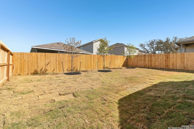 14603 Rainwater Trl, San Antonio, TX 78253 - view of yard featuring a fenced backyard