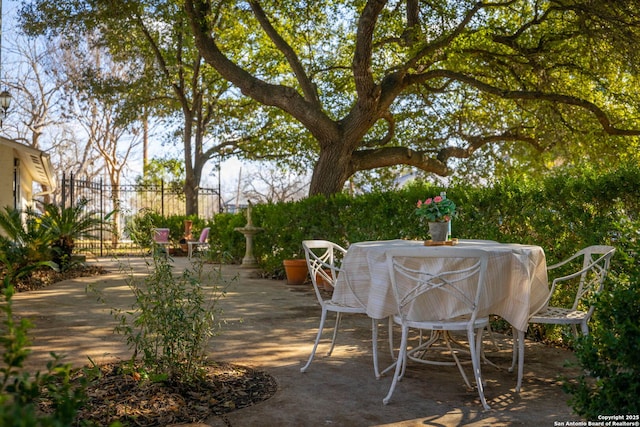 view of patio