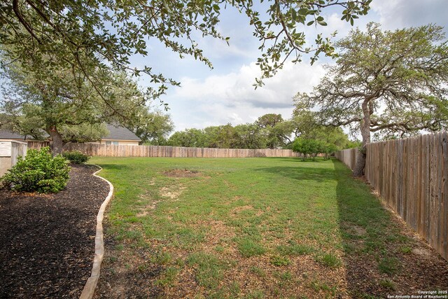 view of yard