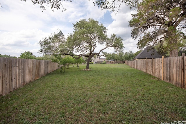 view of yard