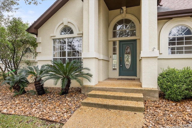 view of property entrance