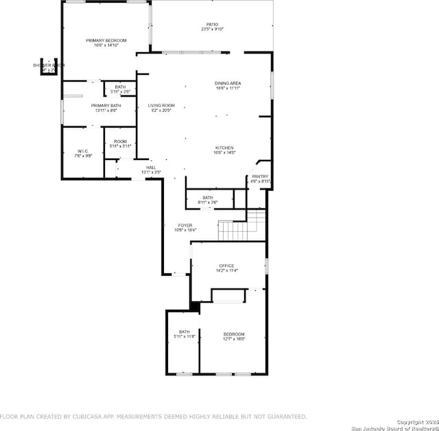 7919 Coolspring Dr, San Antonio, TX 78254 - property floor plan