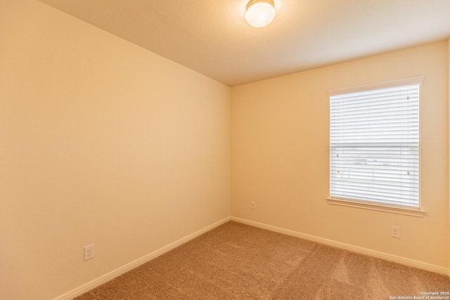 empty room with carpet floors