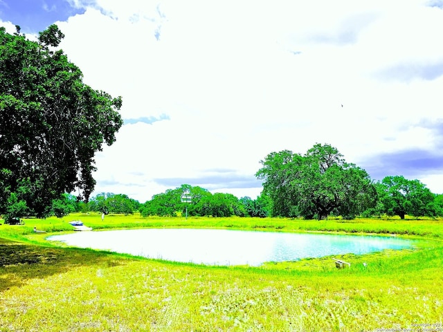 view of water feature