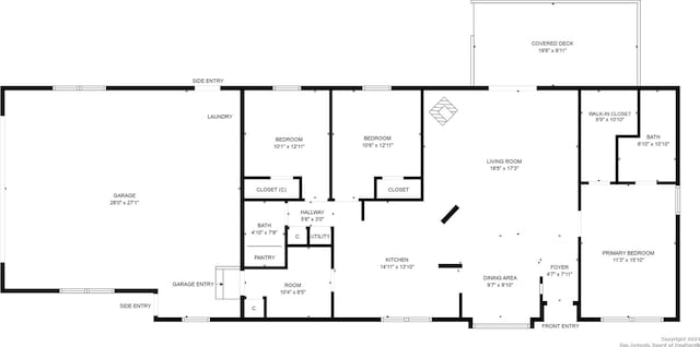 view of layout