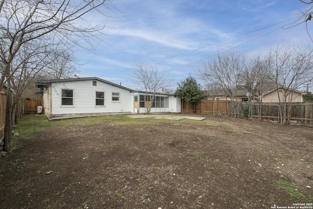 view of rear view of house