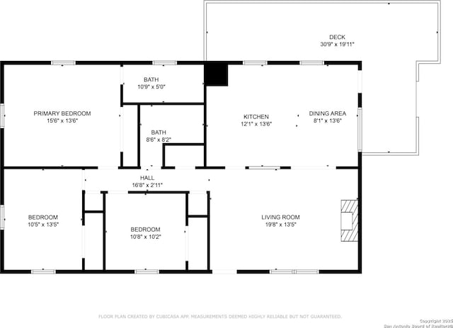 1102 Berlin St, Castroville, TX 78009 - room layout