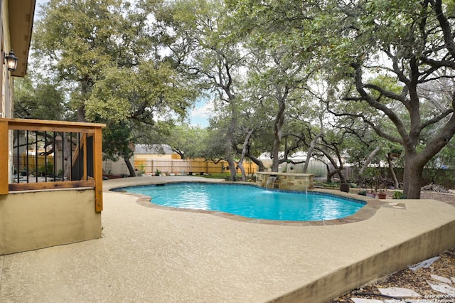 13906 Tahoe Vis, San Antonio, TX 78253 - view of pool featuring a fenced backyard, a patio area, and a fenced in pool