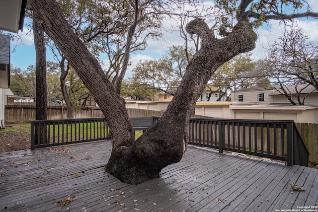 view of deck