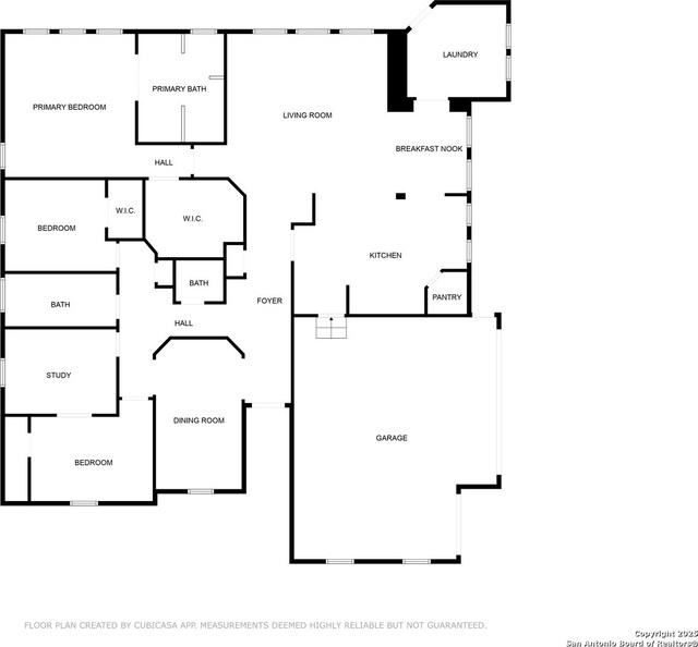 6963 Hallie Hts, Schertz, TX 78154 - floor plan / room layout