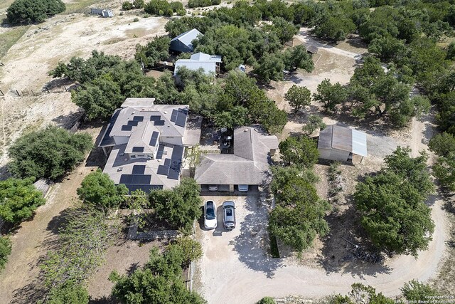 drone / aerial view