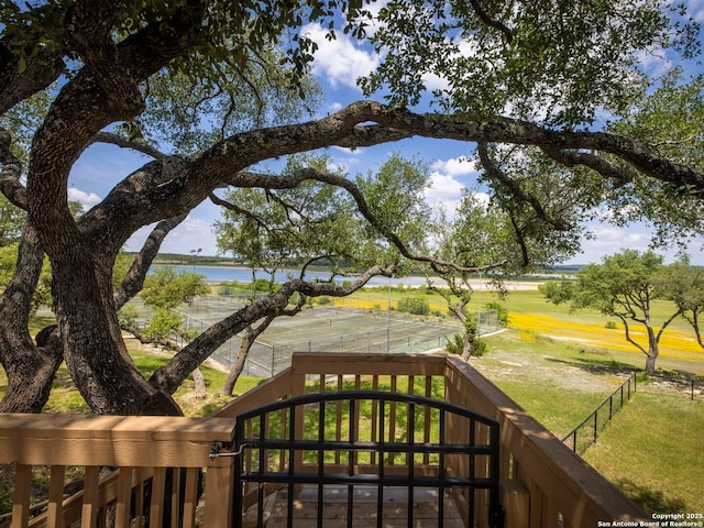 1048 Parkview Dr, Canyon Lake, TX 78133 - exterior space featuring a water view