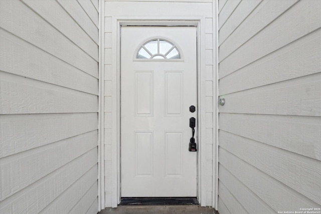 view of property entrance