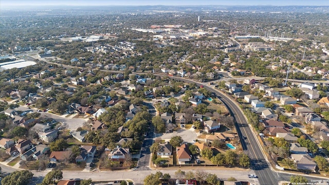 aerial view