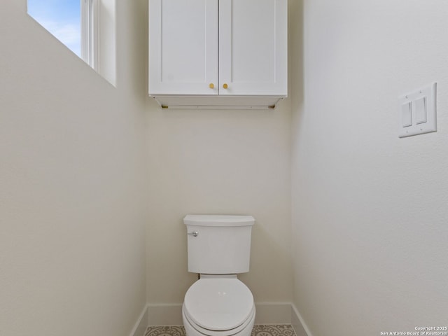 bathroom with toilet