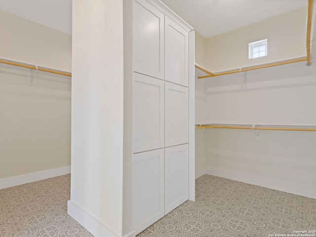 view of spacious closet