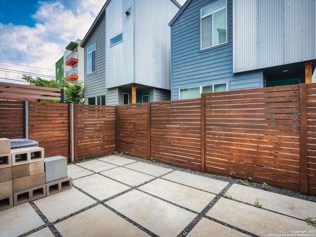 330 Clay St Unit 8, San Antonio, TX 78204 - view of patio featuring fence