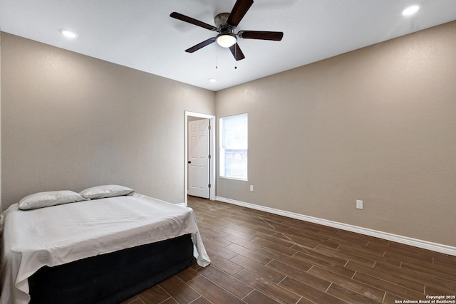 4423 Buena Vista St, San Antonio, TX 78237 - bedroom featuring ceiling fan