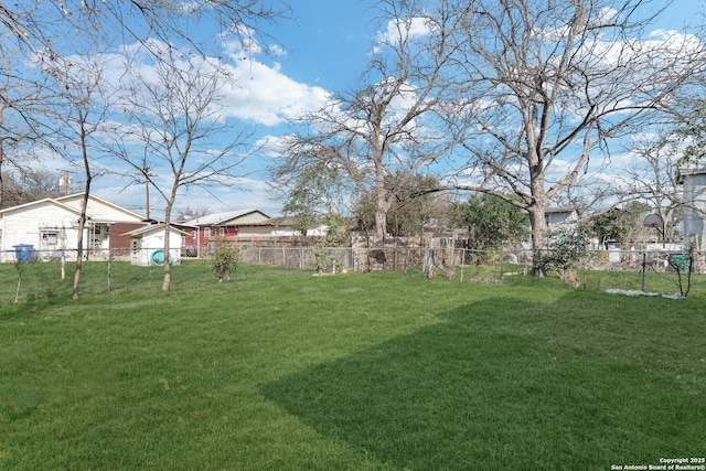 4423 Buena Vista St, San Antonio, TX 78237 - view of yard