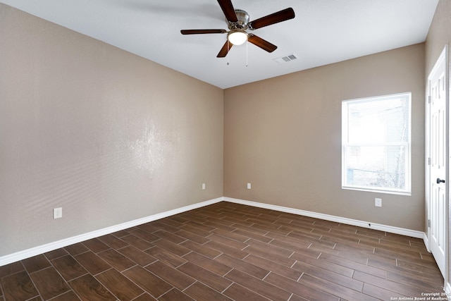 4423 Buena Vista St, San Antonio, TX 78237 - empty room featuring ceiling fan