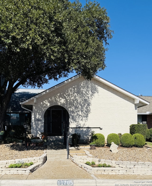 view of side of property