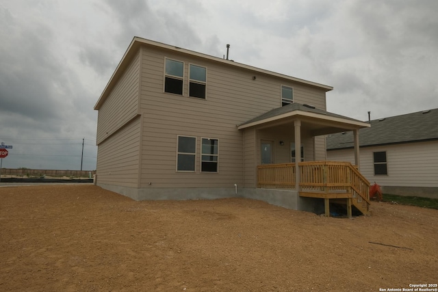 view of back of house