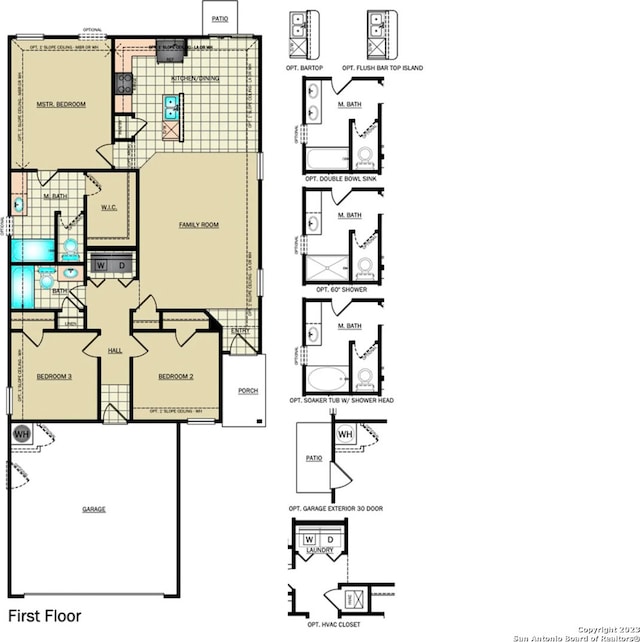 1836 Charlie Cv, San Antonio, TX 78221 - plan