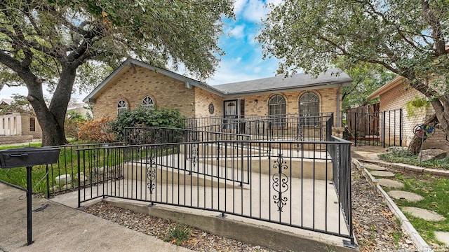 view of ranch-style house