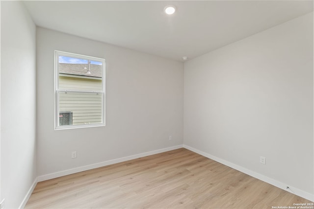125 Connor Crk, San Antonio, TX 78253 - spare room with light wood-style floors and baseboards