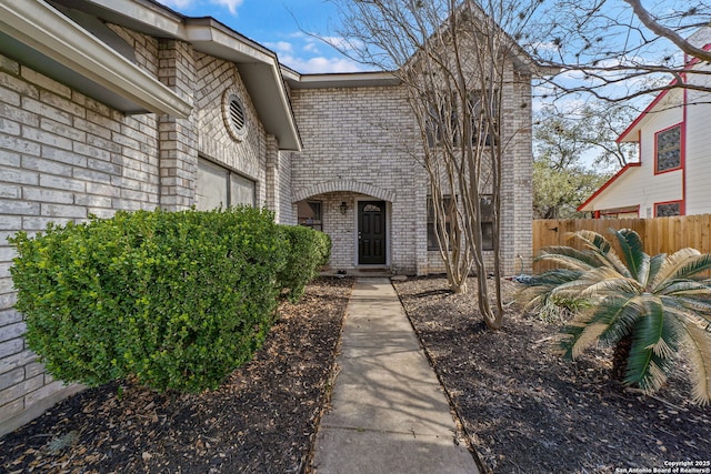 view of property entrance