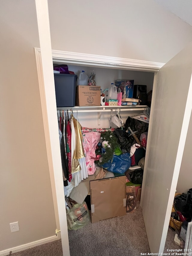 view of closet