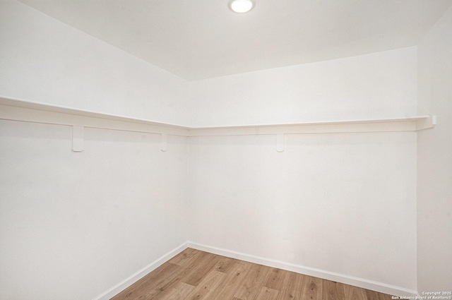 1645 W Magnolia Ave, San Antonio, TX 78201 - spacious closet with light wood-type flooring
