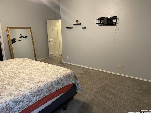 bedroom featuring carpet floors