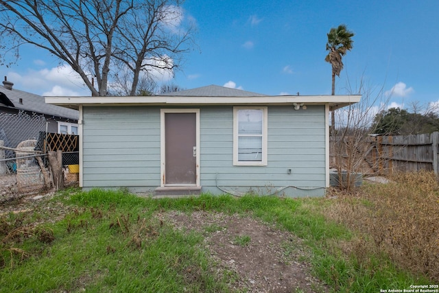 view of rear view of house