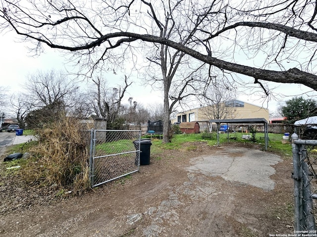 view of gate