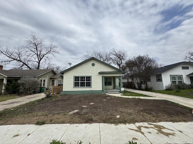 view of ranch-style house